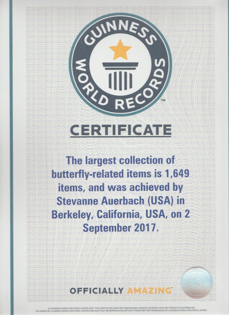 Guiness World Record Certificate