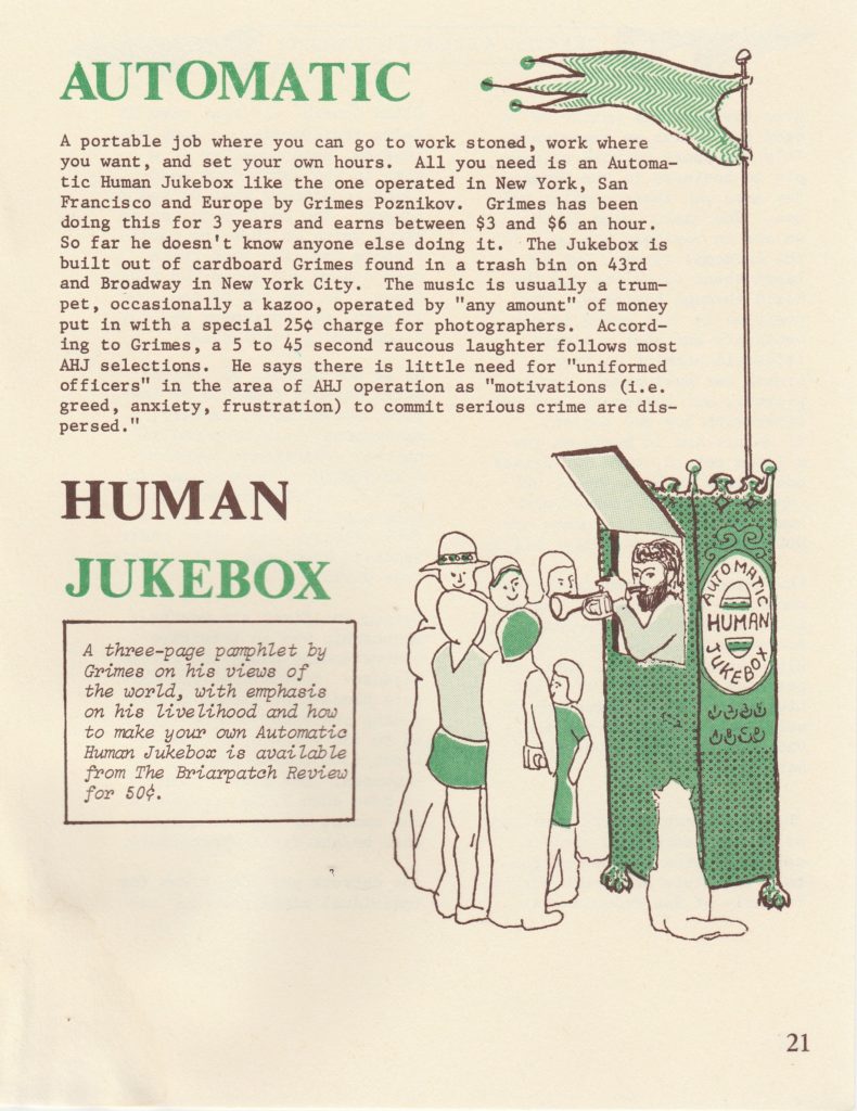 Page 21, Automatic, Human Jukebox